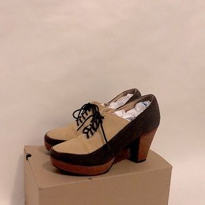 Contributor heels in fair condition